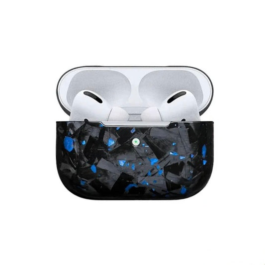 Ocean blue Forged Carbon AirPod Cases
