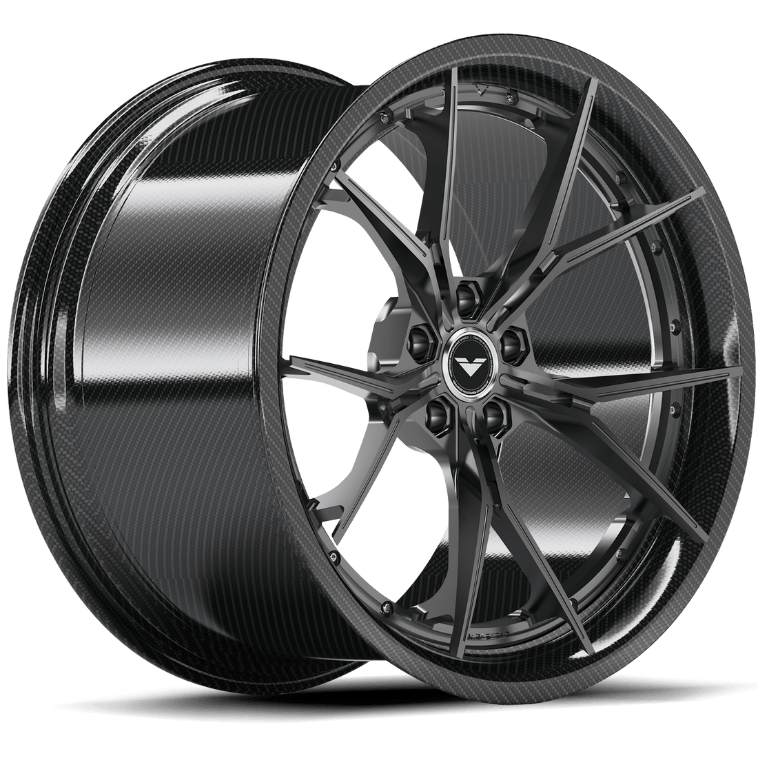 Vorsteiner VMP-205 style carbon fibre forged wheels