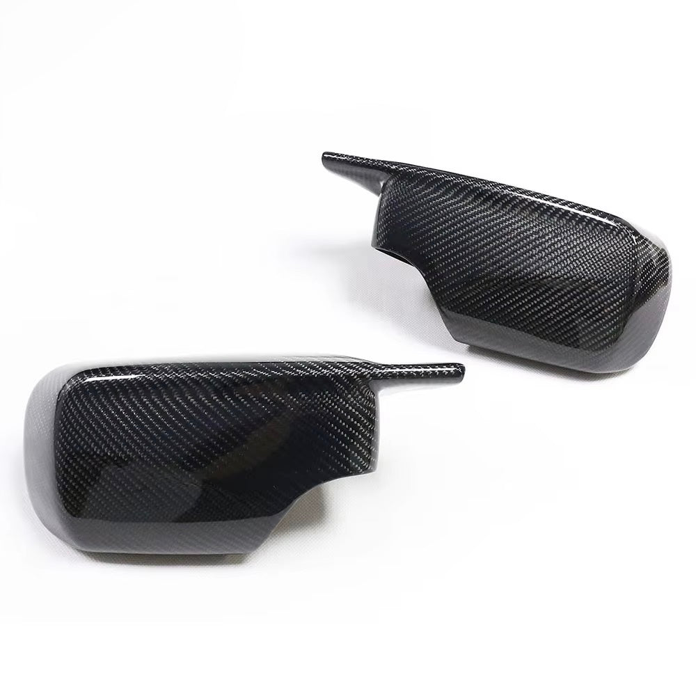 BMW e46 carbon fibre mirror caps 1998-2006