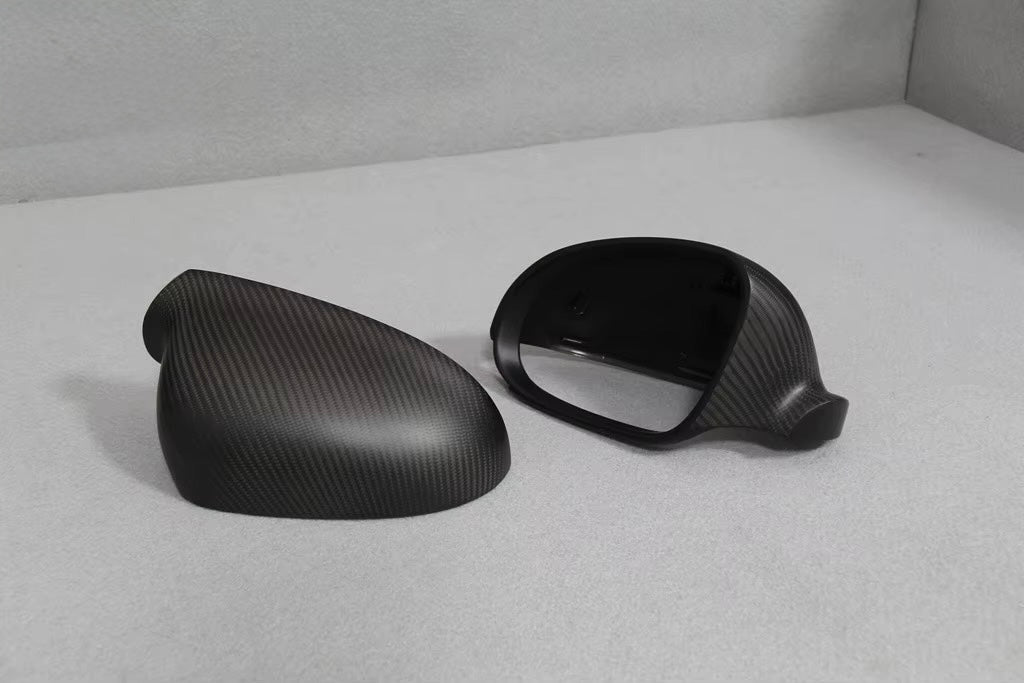 VW Golf MK5 matte carbon fibre mirror housing
