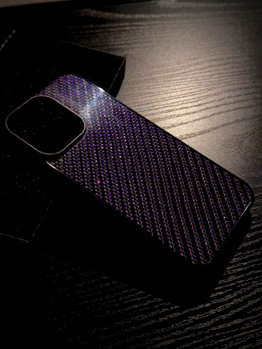 Amethyst Purple 3K Twill MagSafe Carbon Fibre