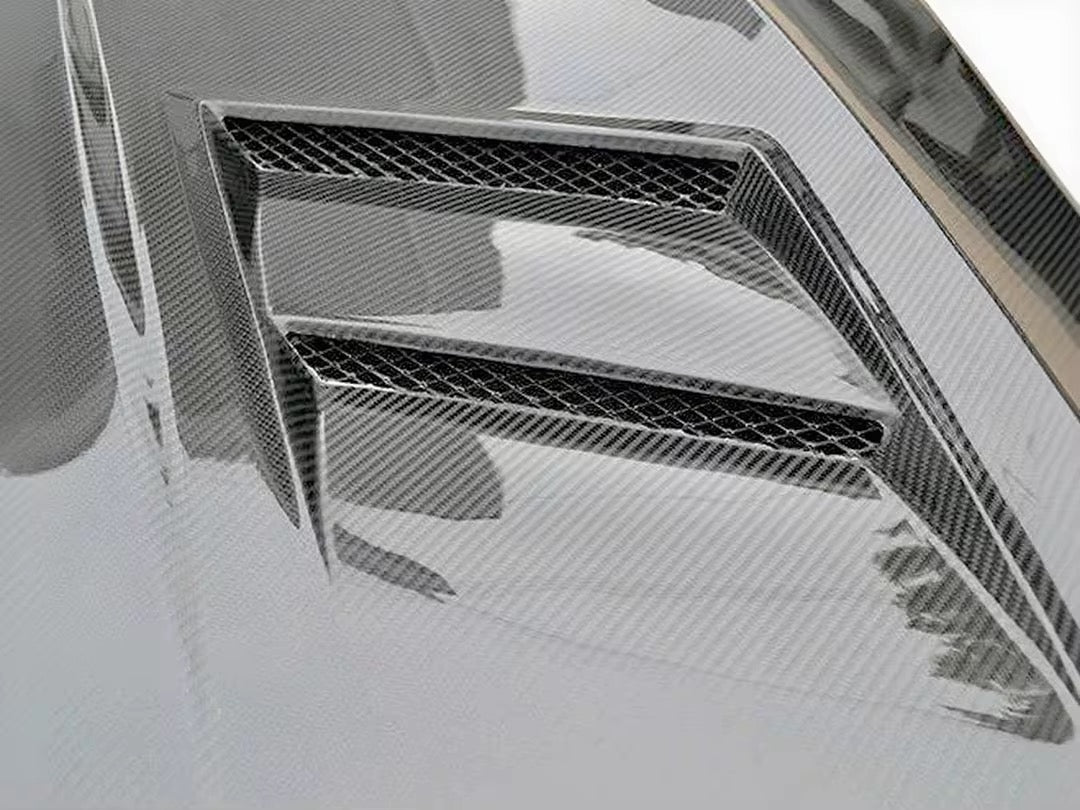 MK7/7.5 Golf Carbon Fibre Bonnet Dual Double Vent