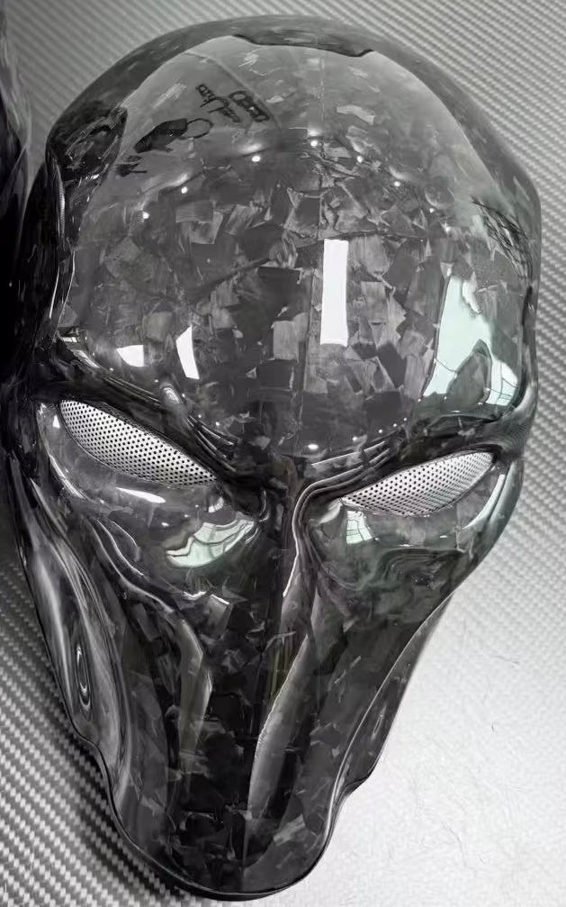 Forged Carbon Mask