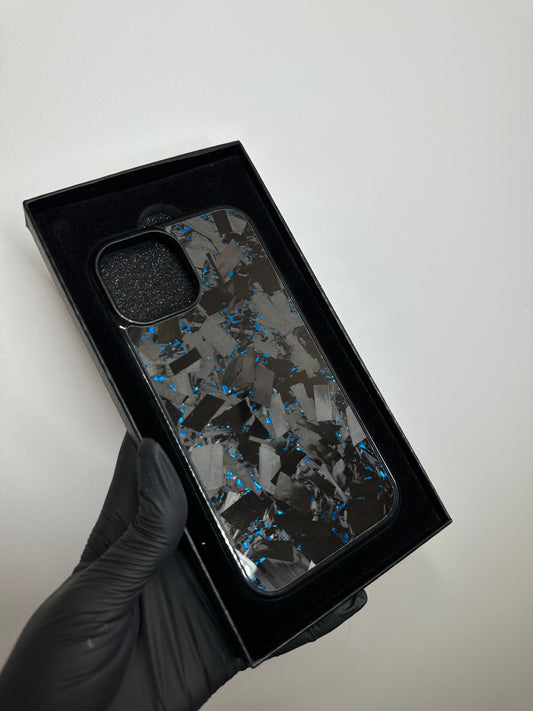 Ocean Blue MagSafe Forged Carbon V2