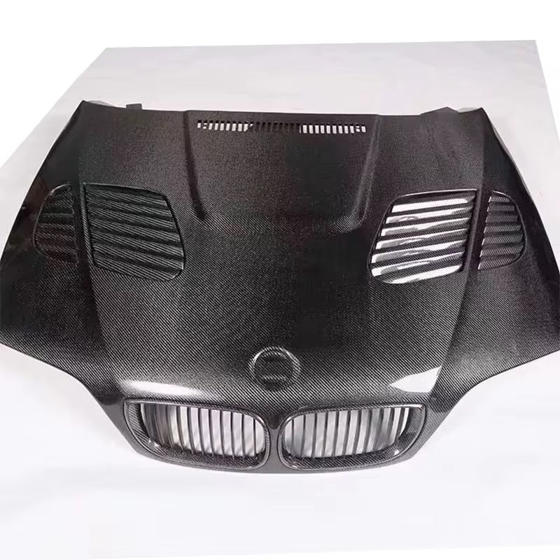 BMW E46 Carbon Fibre Vented Bonnet