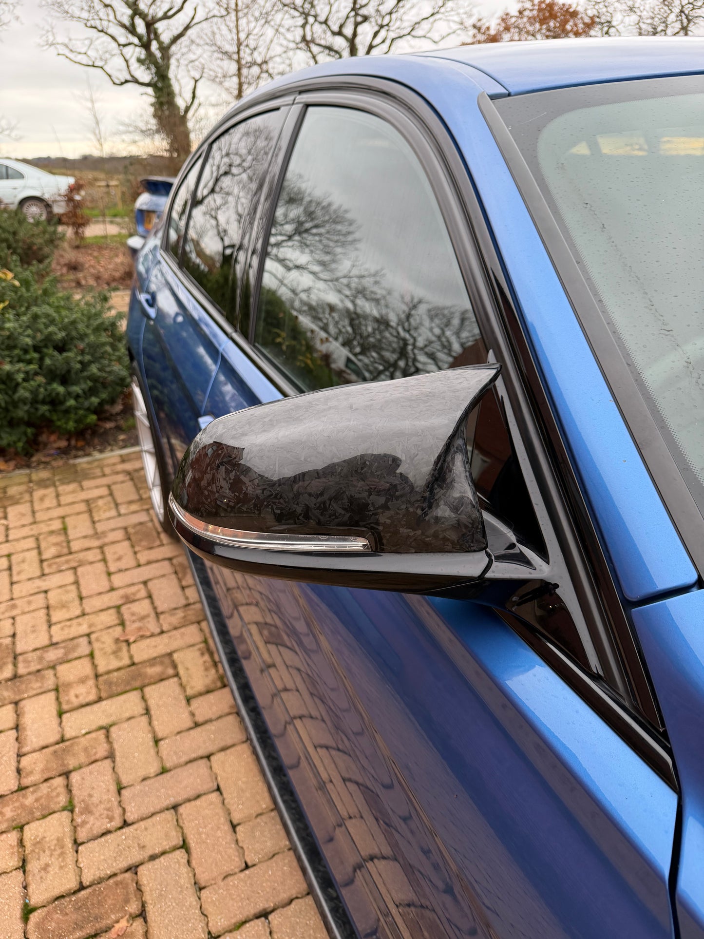 BMW F series Carbon Fibre Mirror Caps