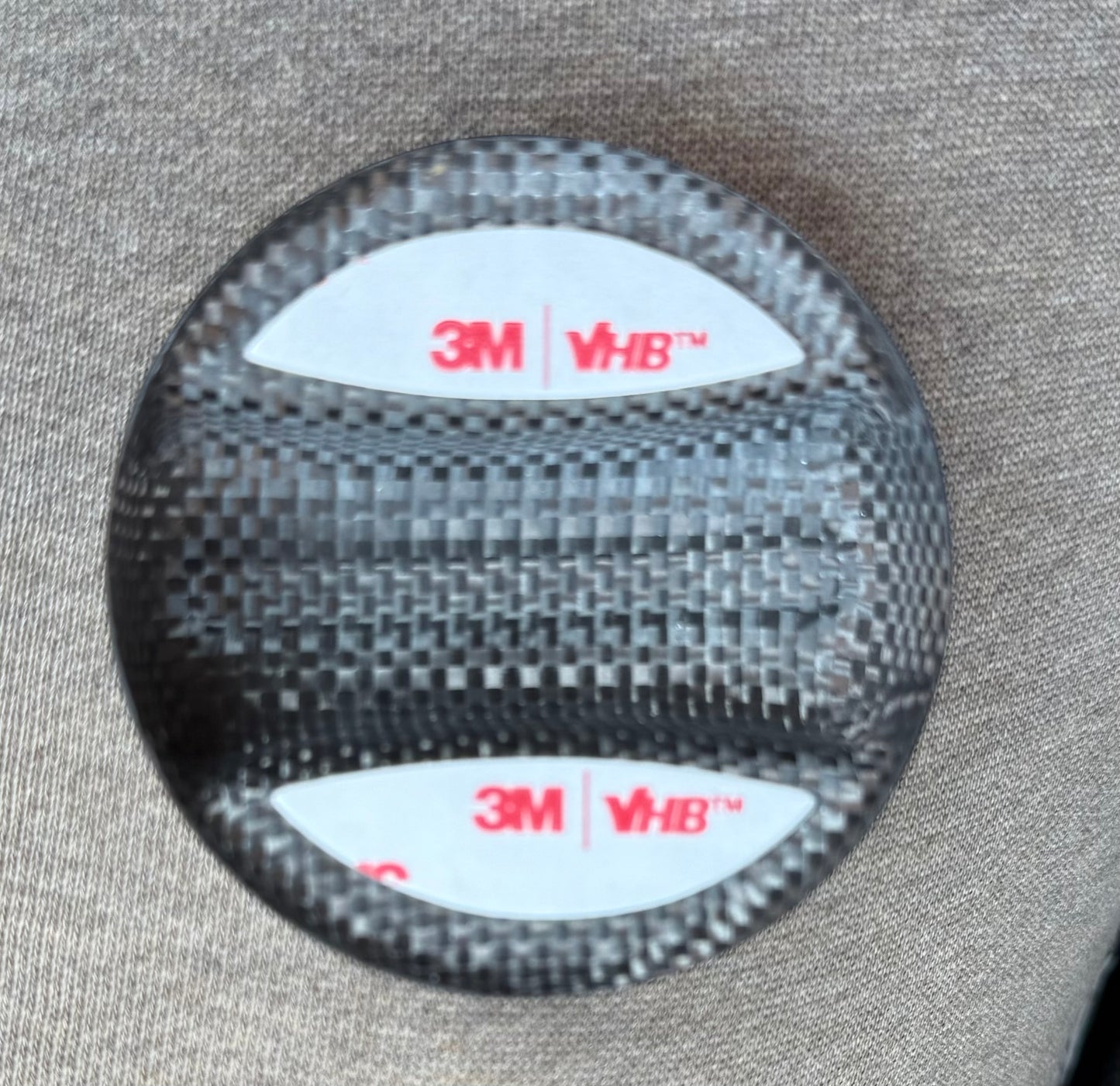 Forged Carbon fuel cap cover