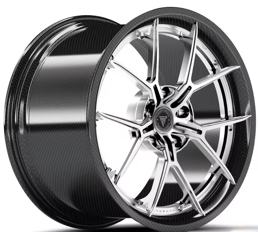 Vorsteiner VMP-205 style carbon fibre forged wheels