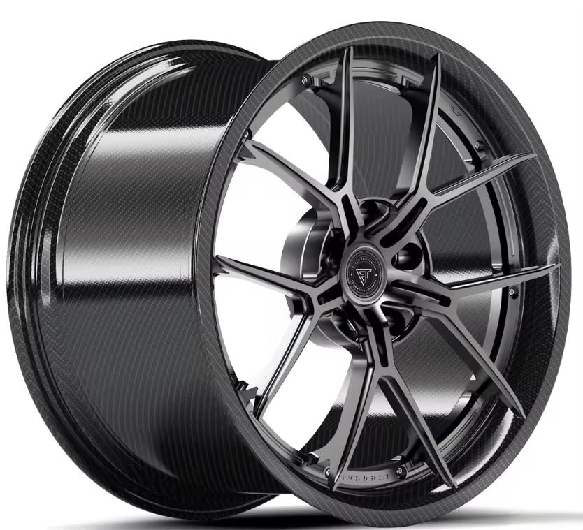 Vorsteiner VMP-205 style carbon fibre forged wheels