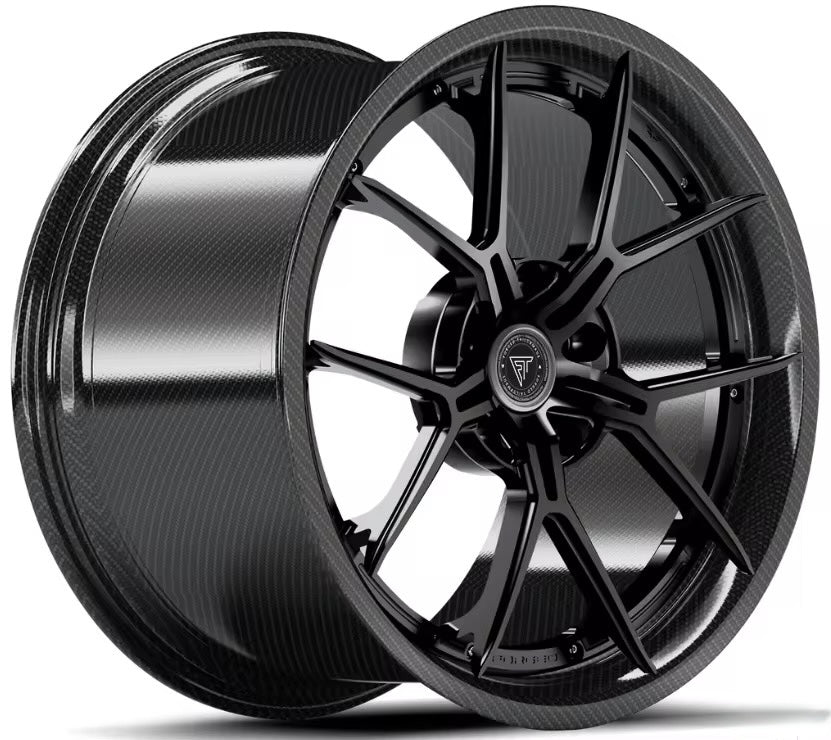 Vorsteiner VMP-205 style carbon fibre forged wheels