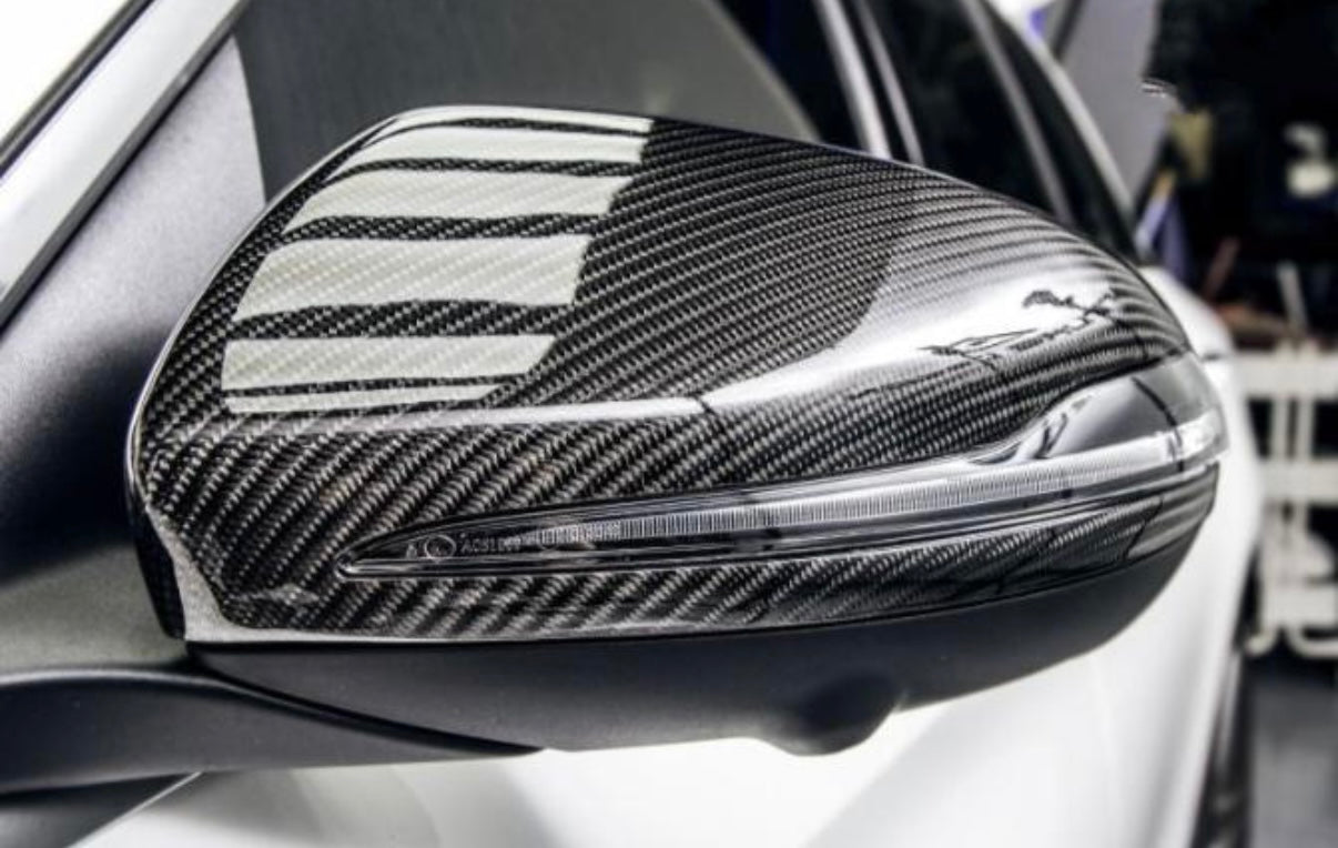 W205/W213/W222/W253 C class/S class carbon wing mirrors