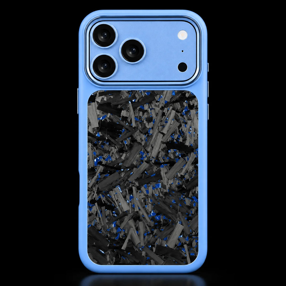 18 Pro/18 Pro Max Glacier Blue carbon fibre iPhone case