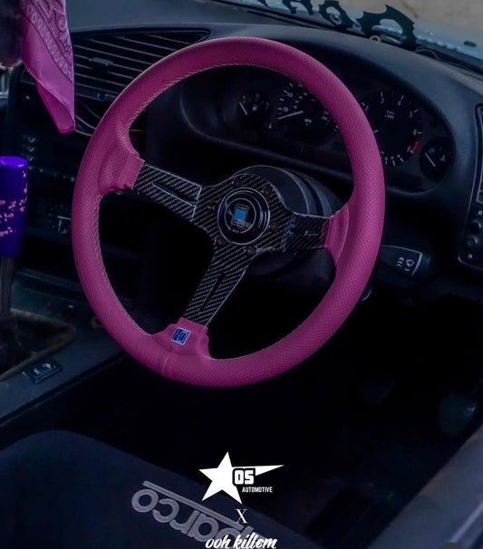 Pink Nardi Carbon Fibre350mm