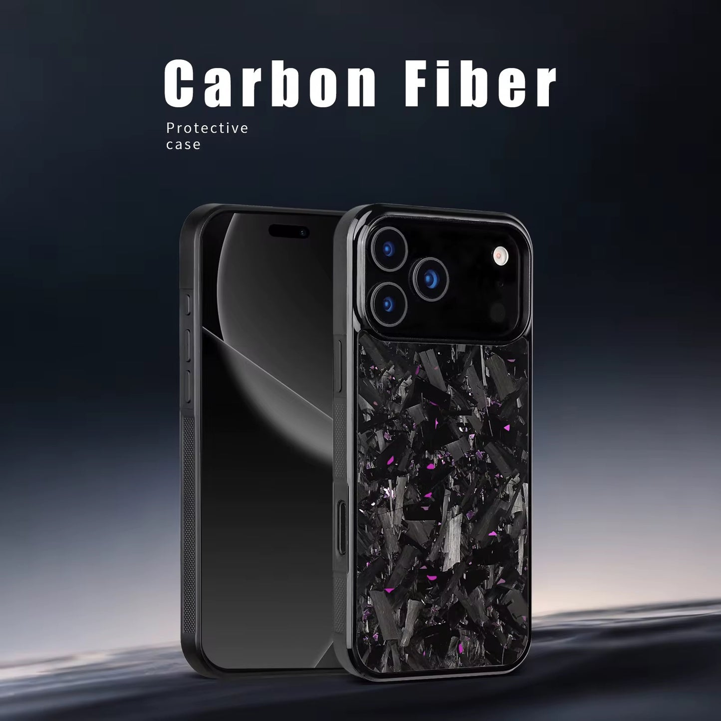 iPhone 17 Forged Carbon phone case