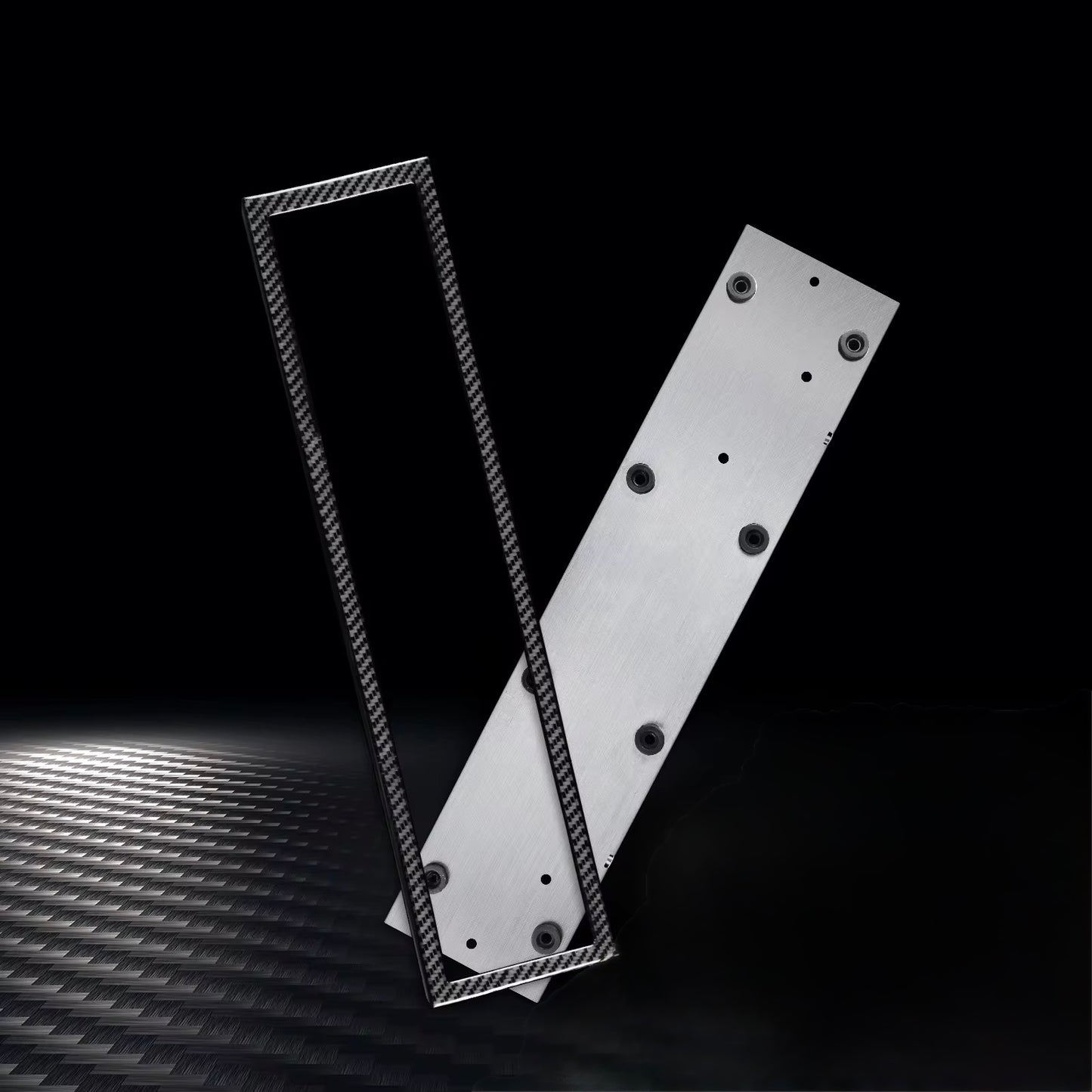 Carbon Fibre Number Plate Holder (Single or Pair)