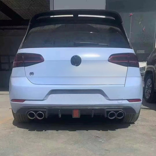 MK7/7.5 Golf Carbon Fibre Diffuser w/ Rain Light