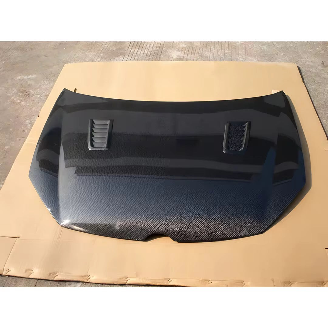 MK6 Golf Carbon Fibre Bonnet Dual Vent