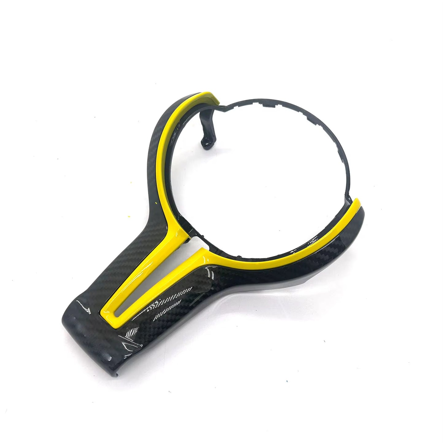 BMW F-Series Carbon Fibre Steering Wheel Trim (Multiple Colours)