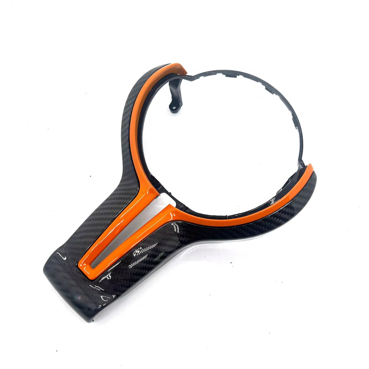 BMW F-Series Carbon Fibre Steering Wheel Trim (Multiple Colours)