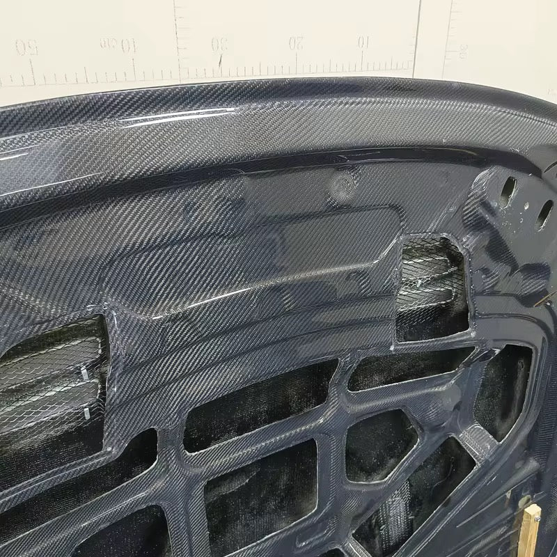 F30 V-style Carbon Bonnet