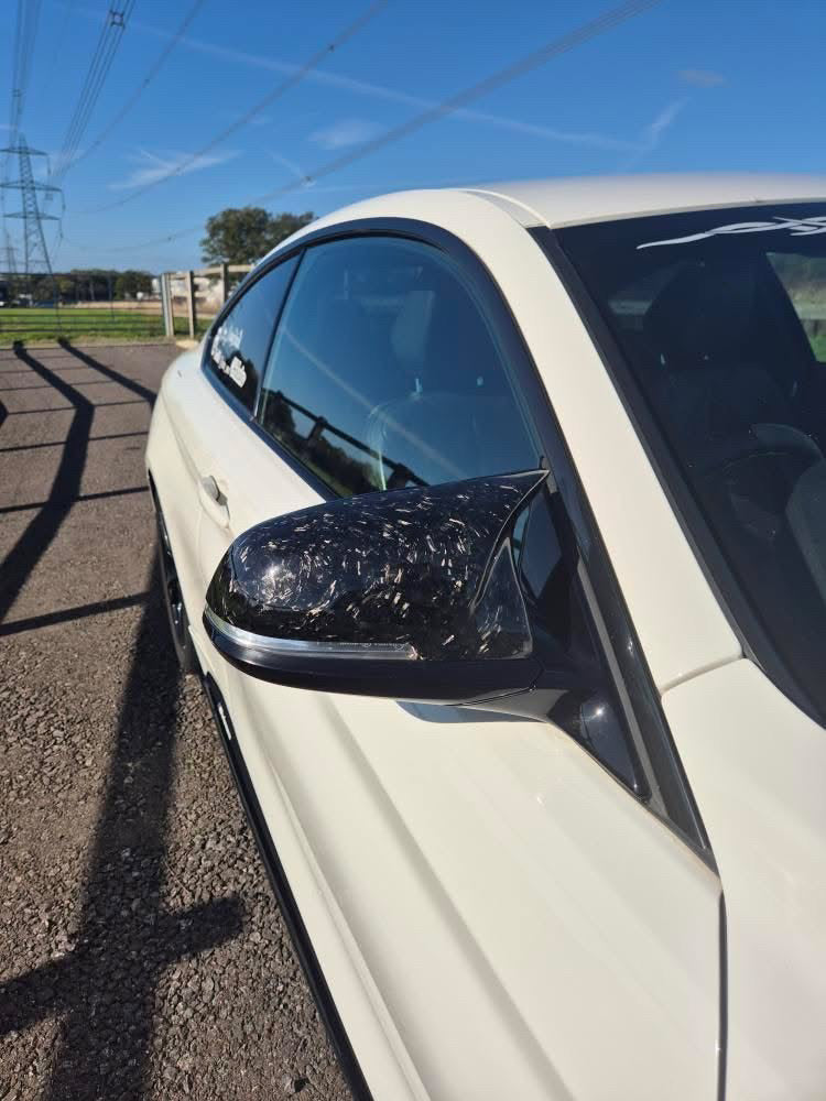 BMW F series Carbon Fibre Mirror Caps
