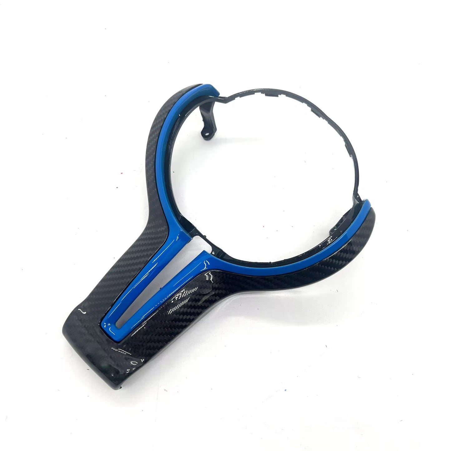 BMW F-Series Carbon Fibre Steering Wheel Trim (Multiple Colours)