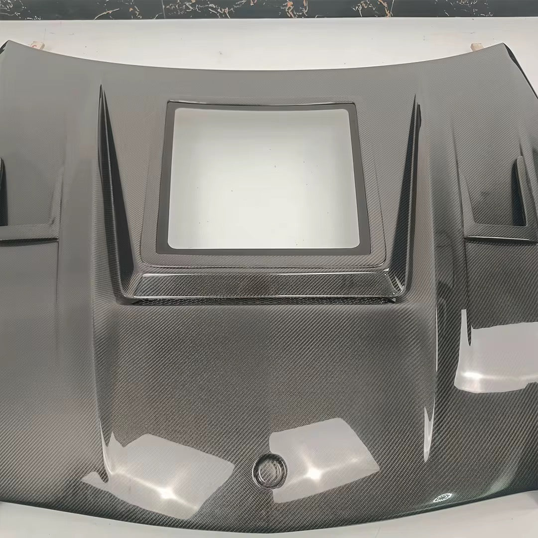 Mercedes E63 (W212) Transparent Carbon Bonnet