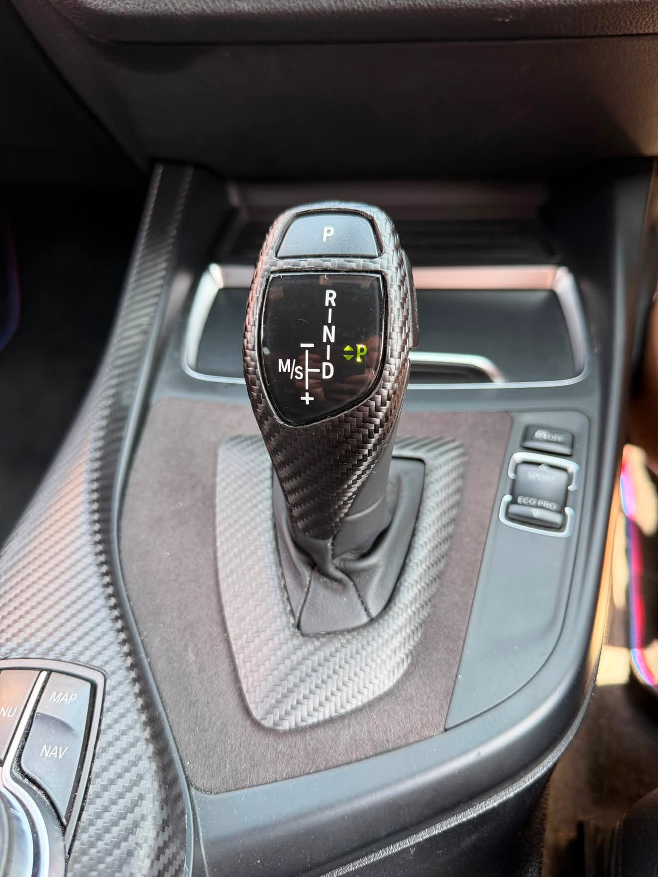 BMW F-Series Matte Carbon Gear Knob Replacement