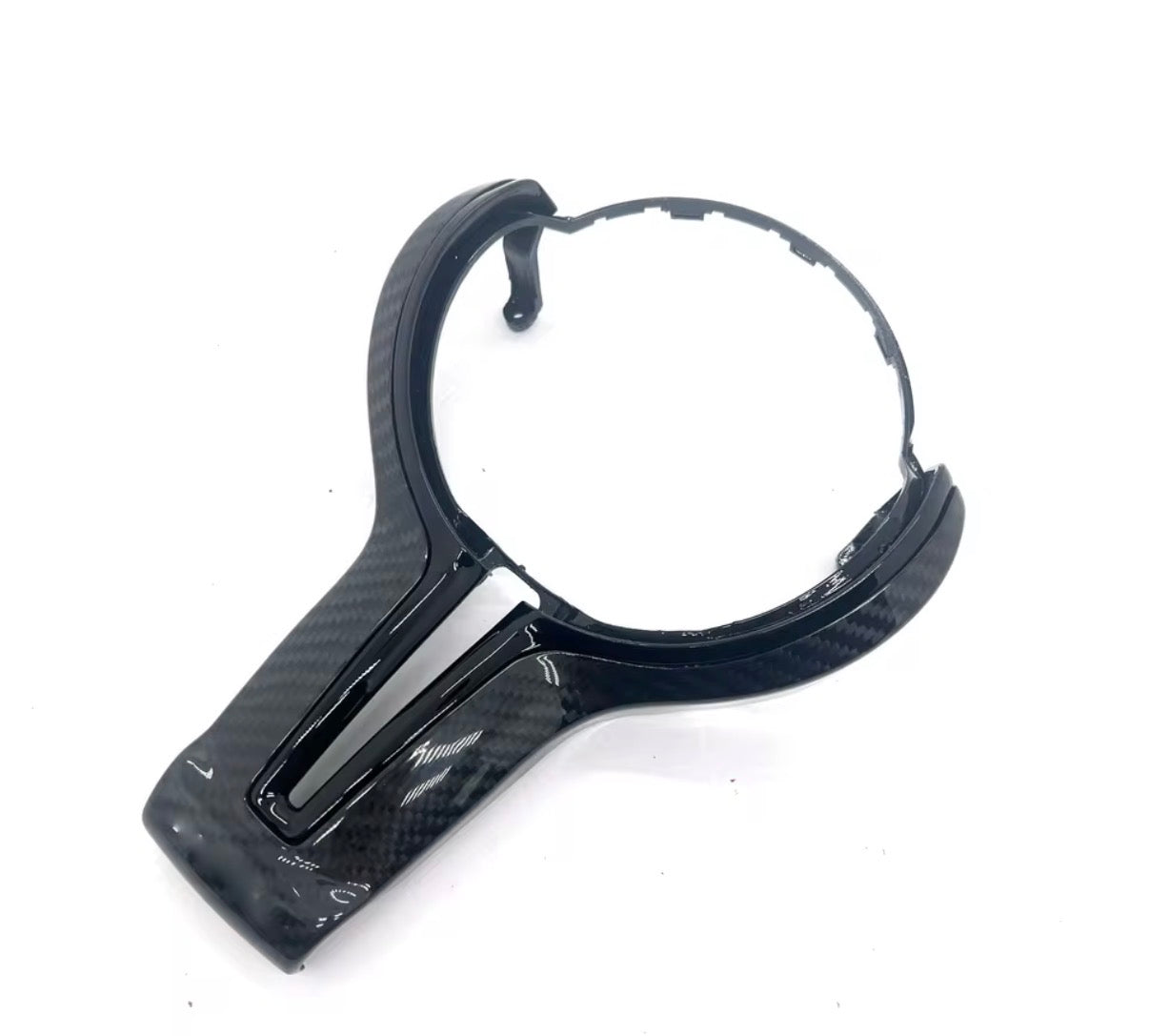 BMW F-Series Carbon Fibre Steering Wheel Trim (Multiple Colours)