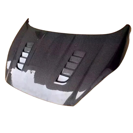 Ford Fiesta Mk7 vented carbon fibre bonnet