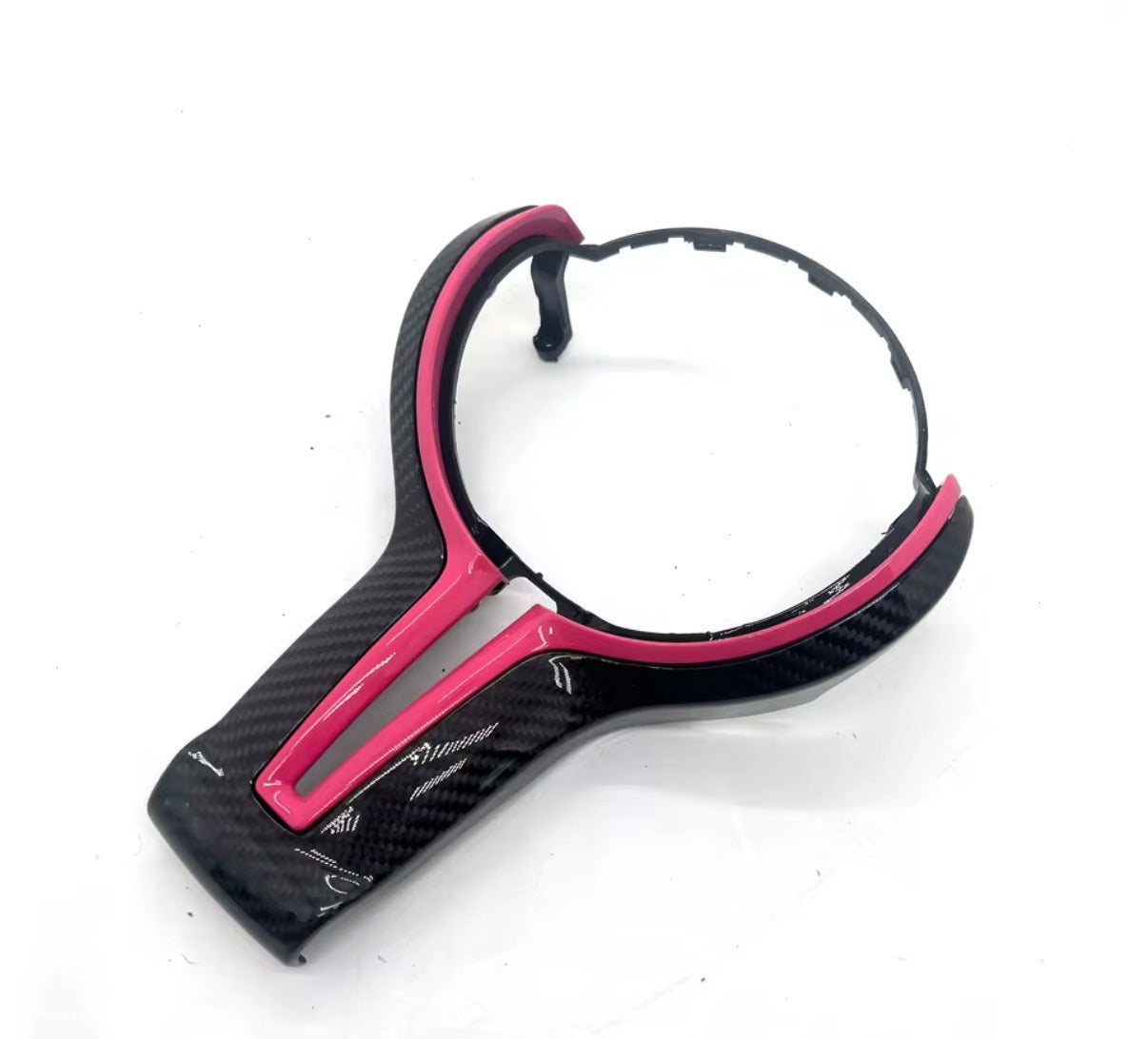 BMW F-Series Carbon Fibre Steering Wheel Trim (Multiple Colours)