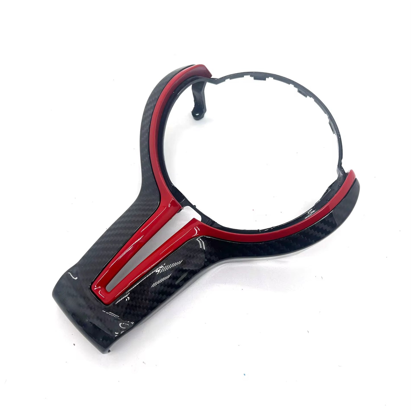 BMW F-Series Carbon Fibre Steering Wheel Trim (Multiple Colours)
