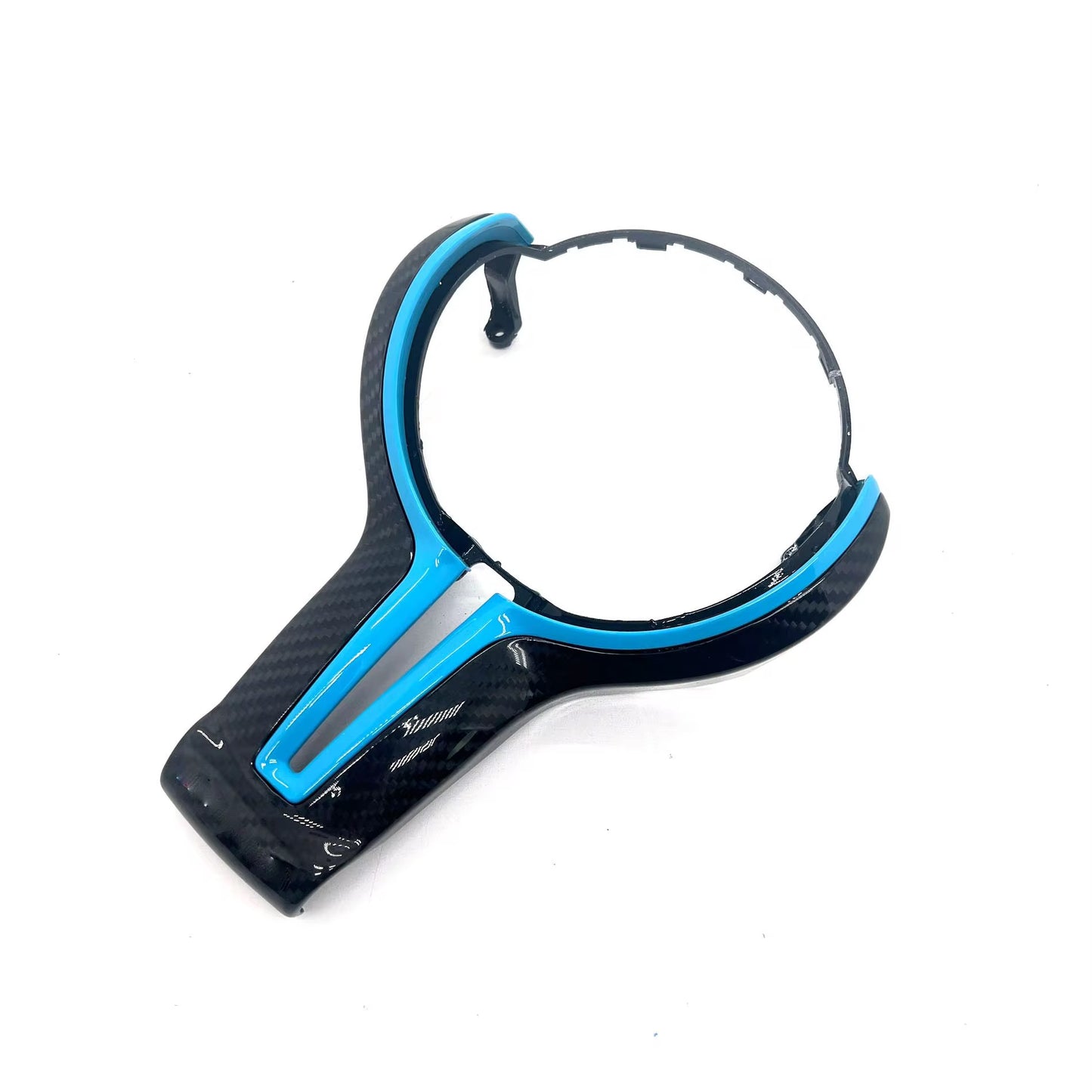 BMW F-Series Carbon Fibre Steering Wheel Trim (Multiple Colours)