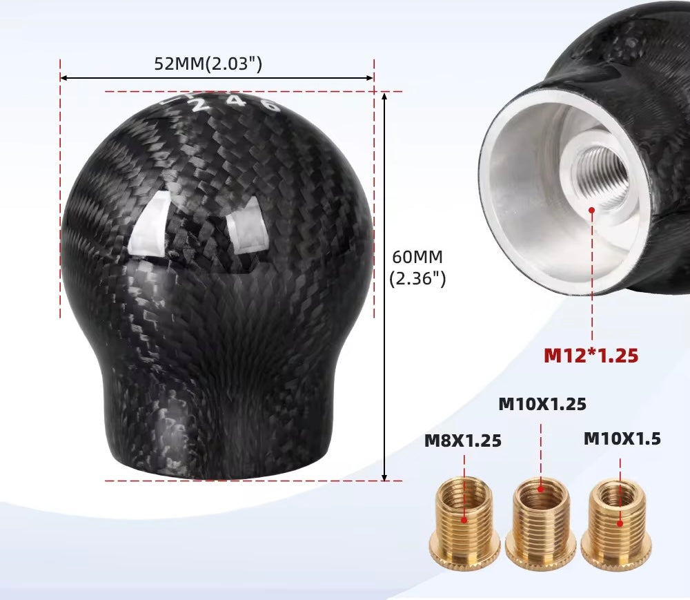 Ford focus/fiesta Carbon Fibre Gear Knob