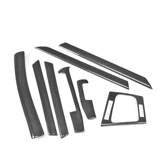 E46 Carbon Fibre 8pc interior trim